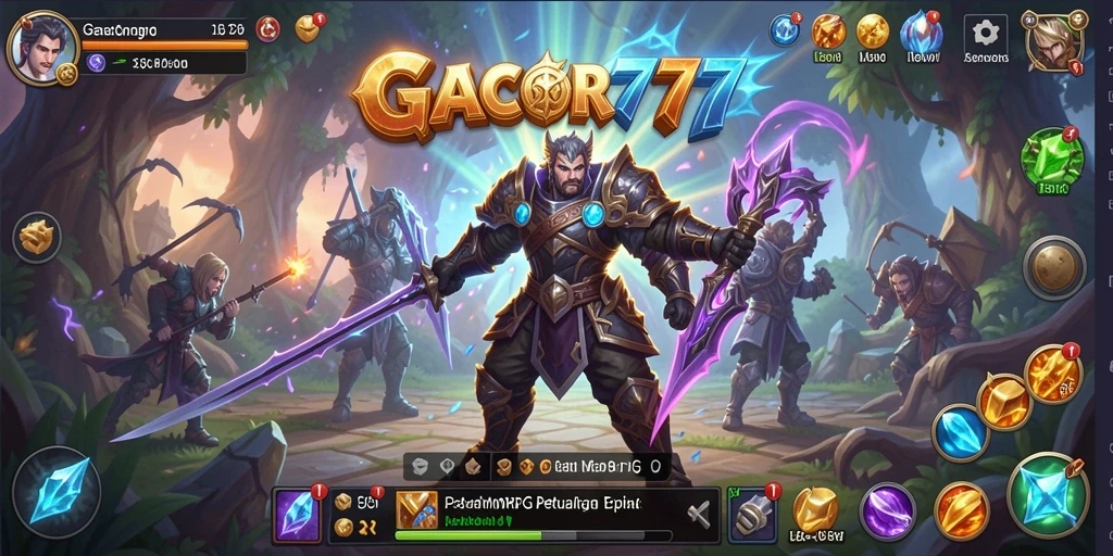Tampilan gameplay GACOR777 yang menakjubkan dengan aksi seru.