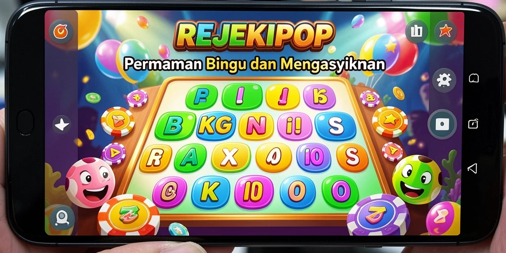 Tampilan gameplay seru di REJEKIPOP dengan berbagai peluang menang.