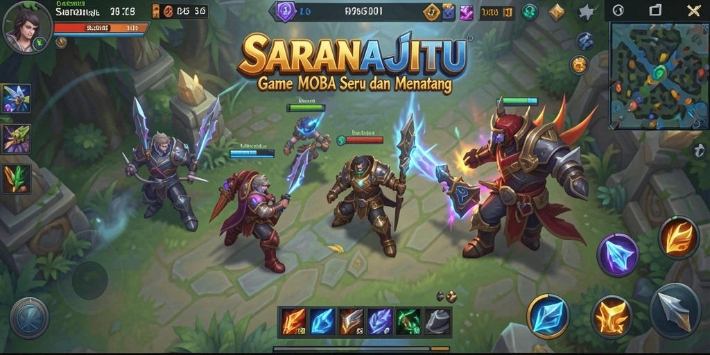 Gameplay seru di SARANAJITU dengan grafis menawan.