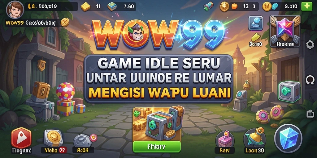 Screenshot WOW99 menunjukkan gameplay yang menarik dan santai.